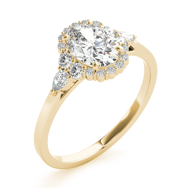 Oval Engagement Ring (85247)