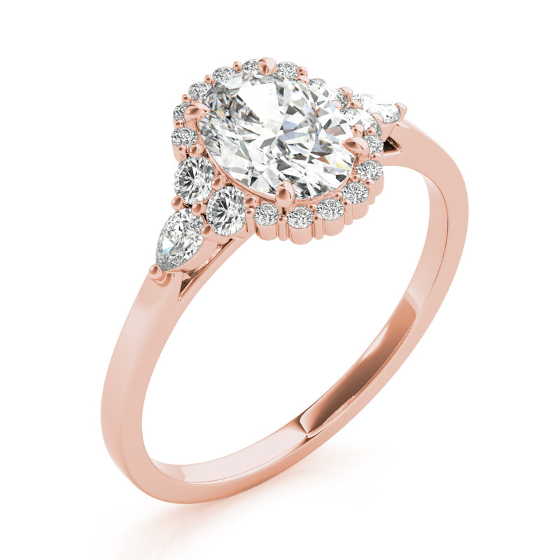 Oval Engagement Ring (85247)
