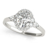 Oval Engagement Ring (85247)