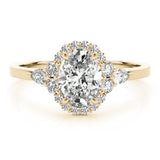 Oval Engagement Ring (85247)