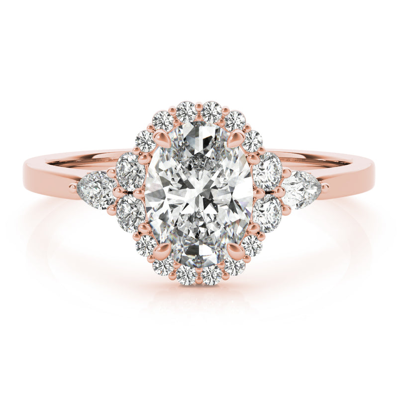 Oval Engagement Ring (85247)