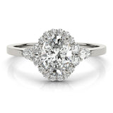 Oval Engagement Ring (85247)