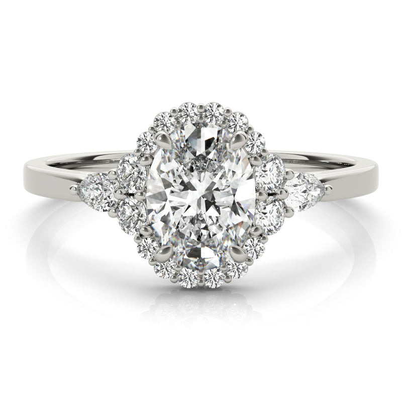 Oval Engagement Ring (85247)