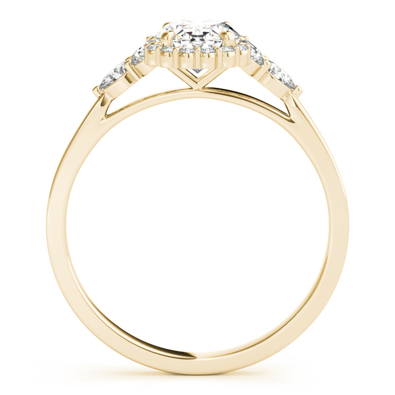 Oval Engagement Ring (85247)