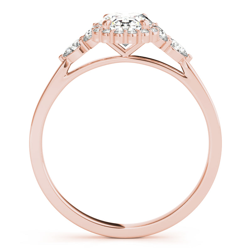 Oval Engagement Ring (85247)