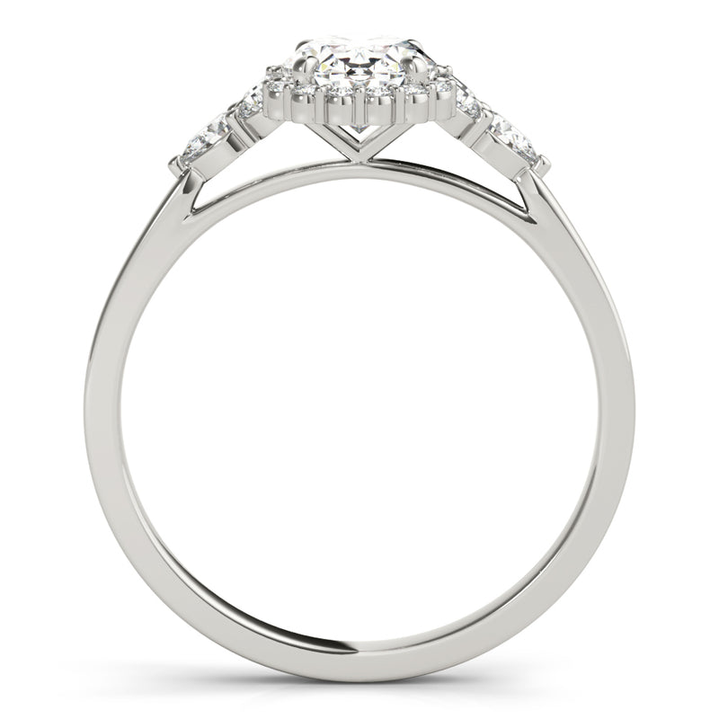 Oval Engagement Ring (85247)
