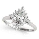 Oval Fashion Ring Engagement Ring