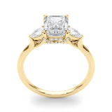 Emerald Cut Center Engagement Ring (85279)
