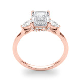 Emerald Cut Center Engagement Ring (85279)