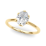 Solitaire Oval Engagement Ring (85305)