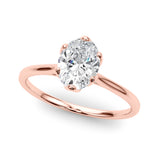 Solitaire Oval Engagement Ring (85305)