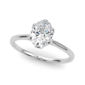 Solitaire Oval Engagement Ring (85305)