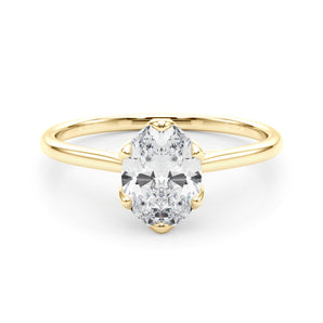 Solitaire Oval Engagement Ring (85305)