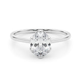 Solitaire Oval Engagement Ring (85305)