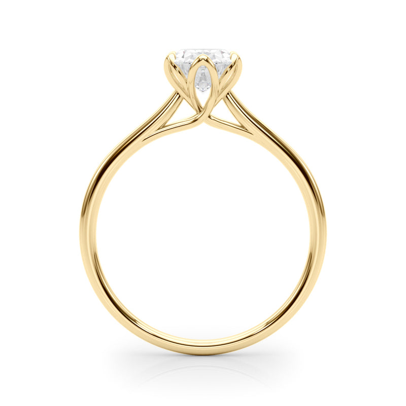 Solitaire Oval Engagement Ring (85305)