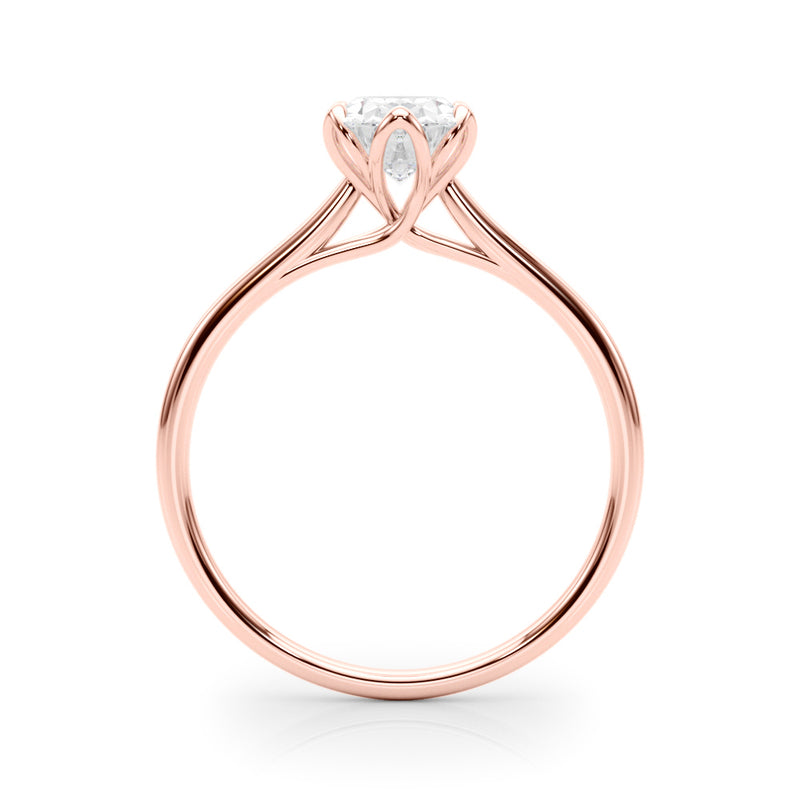 Solitaire Oval Engagement Ring (85305)