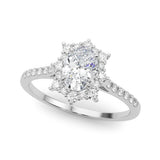 Oval Fashion Ring Engagement Ring