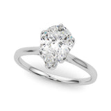 Solitaire Pear Shape Engagement Ring (85309)