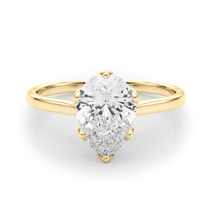 Solitaire Pear Shape Engagement Ring (85309)