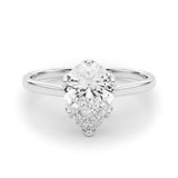 Solitaire Pear Shape Engagement Ring (85309)