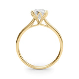 Solitaire Pear Shape Engagement Ring (85309)