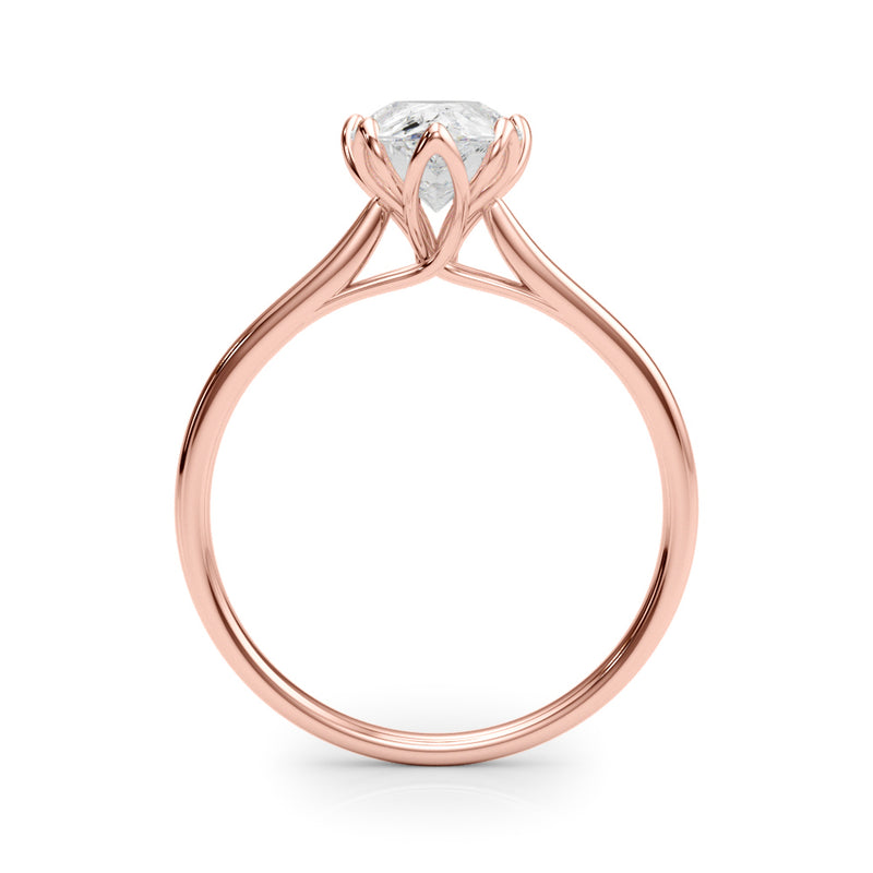 Solitaire Pear Shape Engagement Ring (85309)