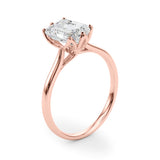 Solitaire Emerald Cut Engagement Ring (85310)