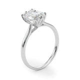 Solitaire Emerald Cut Engagement Ring (85310)
