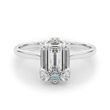 Solitaire Emerald Cut Engagement Ring (85310)