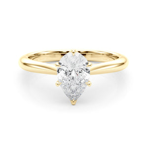 Solitaire 11.8x7.5 Pear Shape Engagement Ring (85331)