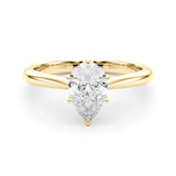 Solitaire 11.8x7.5 Pear Shape Engagement Ring (85331)