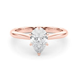 Solitaire 11.8x7.5 Pear Shape Engagement Ring (85331)
