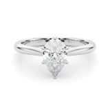 Solitaire 11.8x7.5 Pear Shape Engagement Ring (85331)