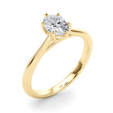 Solitaire Ovals Engagement Ring (85345)