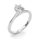 Solitaire Ovals Engagement Ring (85345)