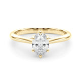 Solitaire Ovals Engagement Ring (85345)