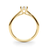 Solitaire Ovals Engagement Ring (85345)