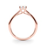 Solitaire Ovals Engagement Ring (85345)