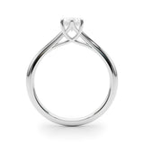 Solitaire Ovals Engagement Ring (85345)