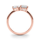 Round & Pear Shape Engagement Ring (85364)