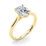 Solitaire Oval Engagement Ring (85398)