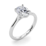 Solitaire Oval Engagement Ring (85398)