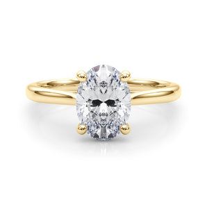 Solitaire Oval Engagement Ring (85398)