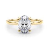 Solitaire Oval Engagement Ring (85398)