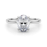 Solitaire Oval Engagement Ring (85398)