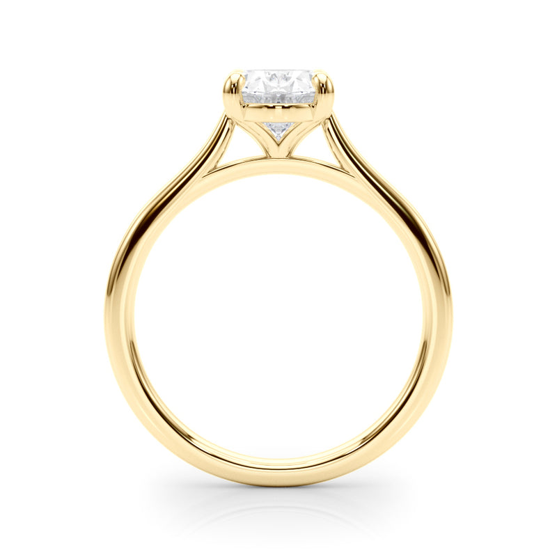 Solitaire Oval Engagement Ring (85398)