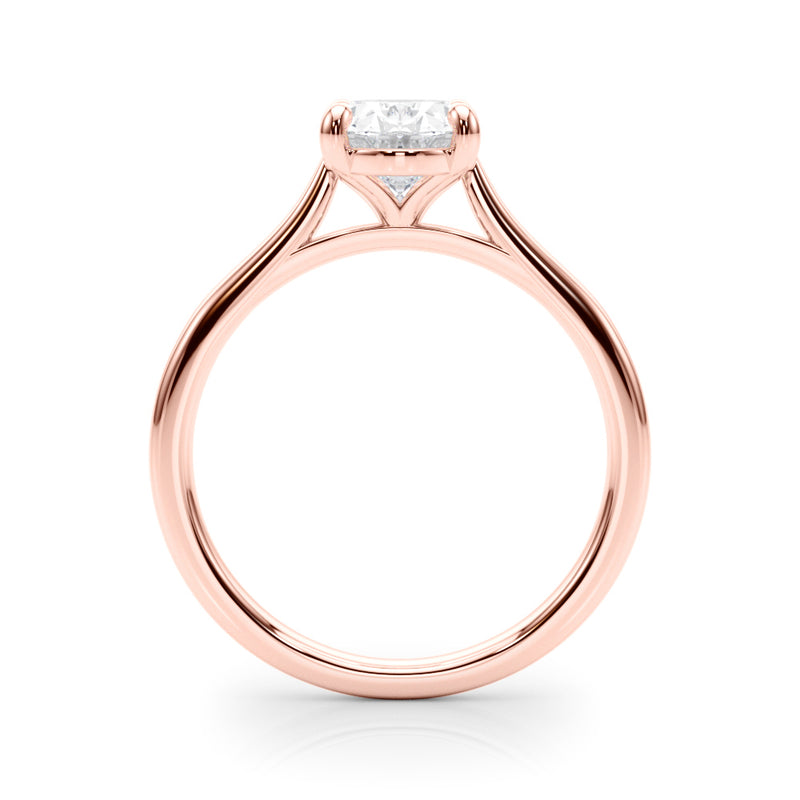 Solitaire Oval Engagement Ring (85398)