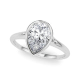 Solitaire Ps Bezel Set Engagement Ring (85413)