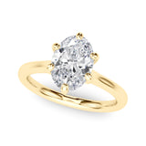 Solitaire Oval Engagement Ring (85427)