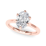 Solitaire Oval Engagement Ring (85427)